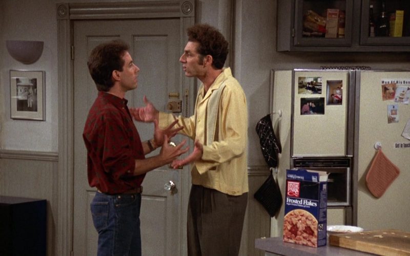 Hyde Park Frosted Flakes Cereal in Seinfeld Season 3 Episode 9 (1)