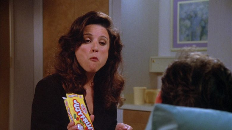 Jujyfruits Candies Enjoyed by Julia Louis-Dreyfus as Elaine Benes in Seinfeld Season 5 Episode 22 (2)