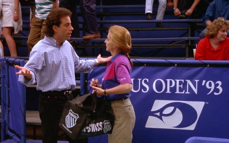 K-Swiss Bag in Seinfeld Season 5 Episode 6 The Lip Reader