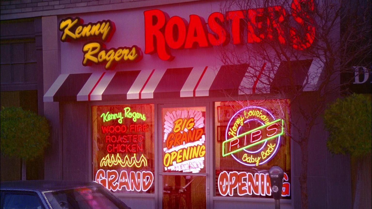 Kenny Rogers Roasters Restaurant In Seinfeld Season 8 Episode 8 "The Chicken Roaster" (1996)