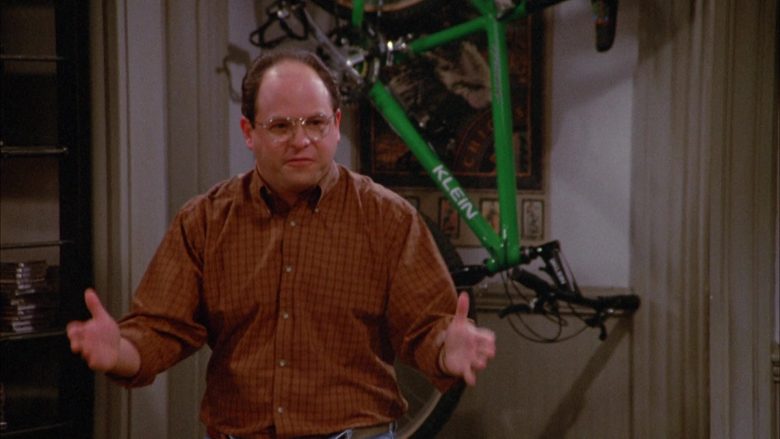 Klein Bicycle in Seinfeld Season 3 Episode 21 The Letter (1)