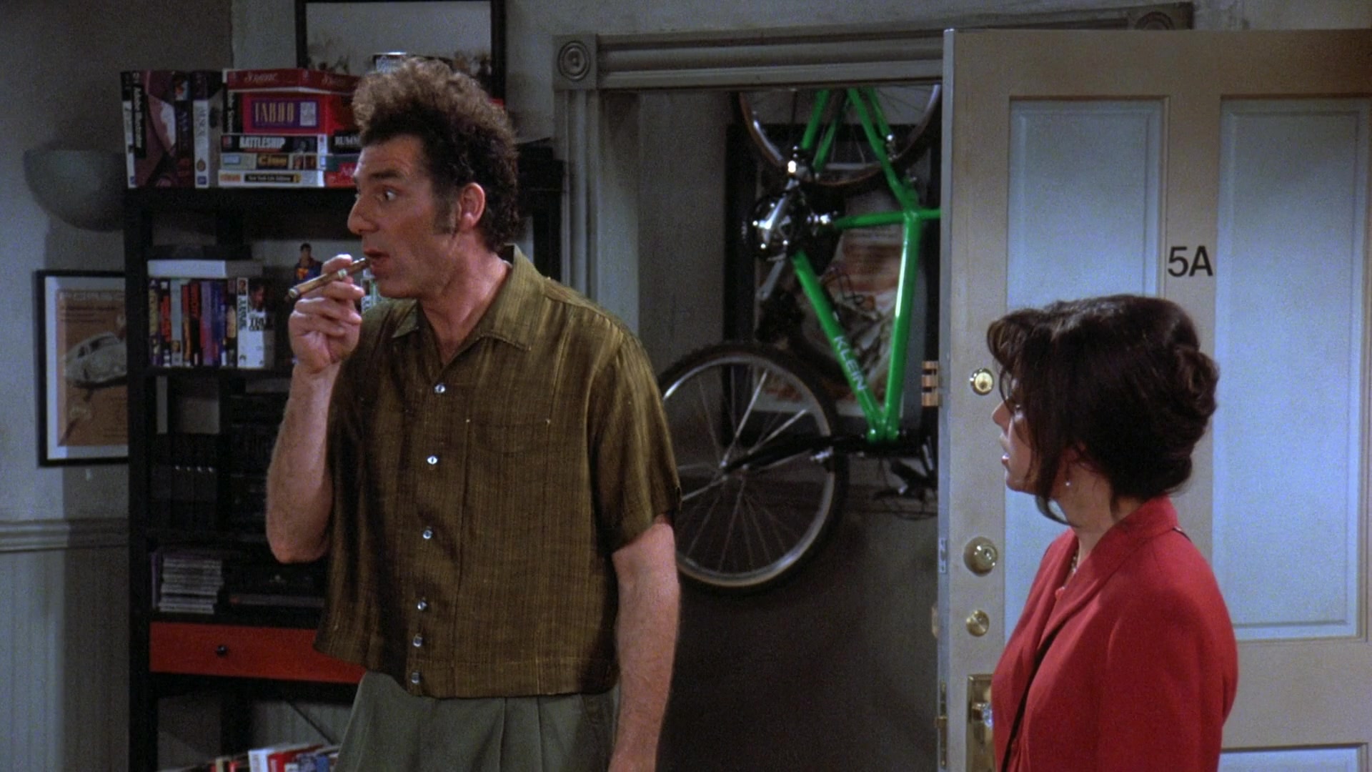 Klein Bicycle In Seinfeld Season 7 Episode 24 "The Invitations" (...
