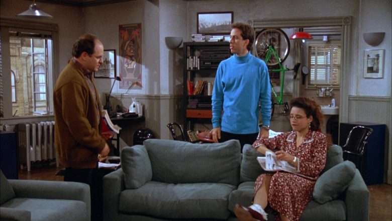 Klein Green Bicycle in Seinfeld Season 3 Episode 7 The Café (3)