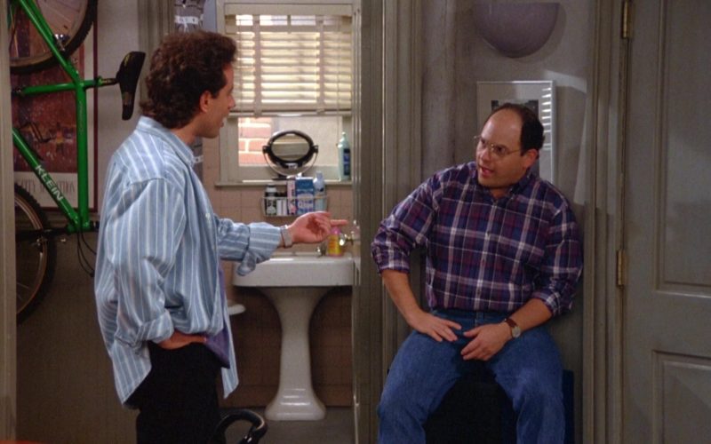 Klein Green Bicycle in Seinfeld Season 5 Episode 6 The Lip Reader