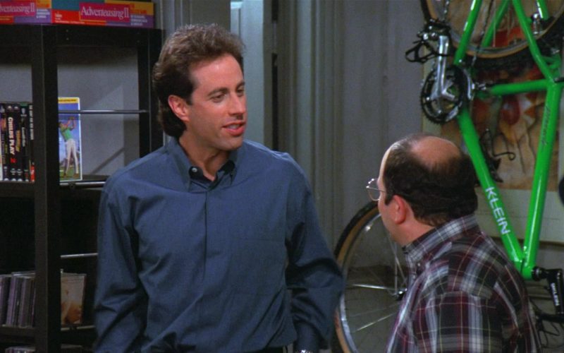 Klein Green Bicycle in Seinfeld Season 8 Episode 20 The Millennium