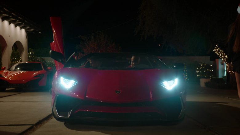 Lamborghini Red Sports Car in NCIS Los Angeles Season 11 Episode 11