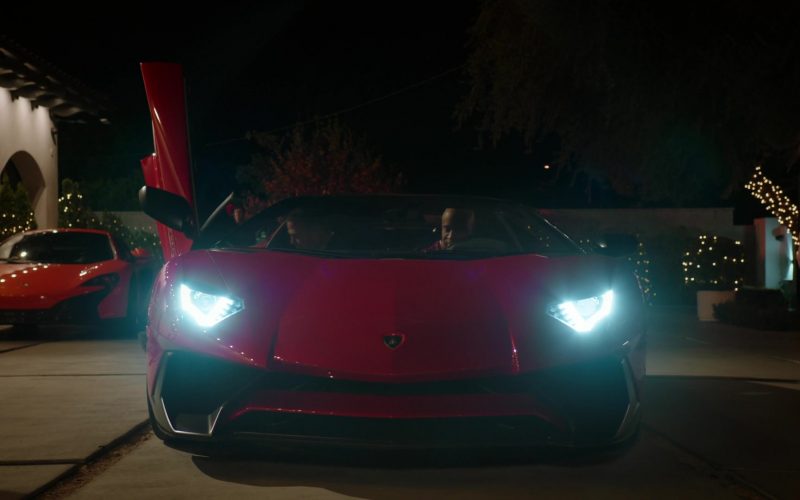 Lamborghini Red Sports Car in NCIS Los Angeles Season 11 Episode 11