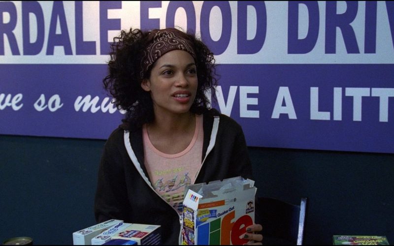 Life Cereal by Quaker Oat Held by Rosario Dawson in Josie and the Pussycats