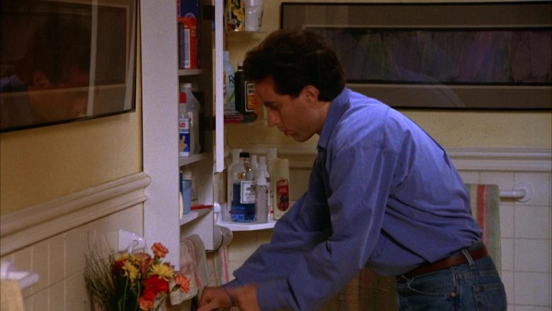 Listerine Antiseptic Mouthwash Used by Jerry Seinfeld in Seinfeld Season 5 Episode 11