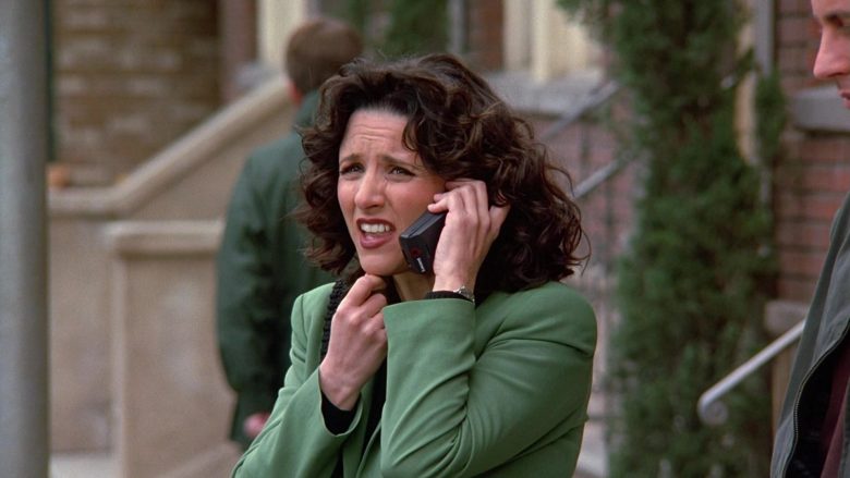 Lucent Mobile Phone Used by Julia Louis-Dreyfus as Elaine Benes in Seinfeld Season 9 Episodes 23-24 The Finale (3)