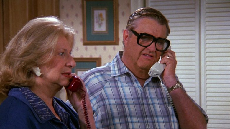 Lucent Phone Used by Barney Martin as Morty Seinfeld in Seinfeld Season 9 Episode 17 The Bookstore