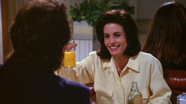 MacDonald's Maple Syrup Held by Courteney Cox in Seinfeld Season 5 Episode 17 (1)