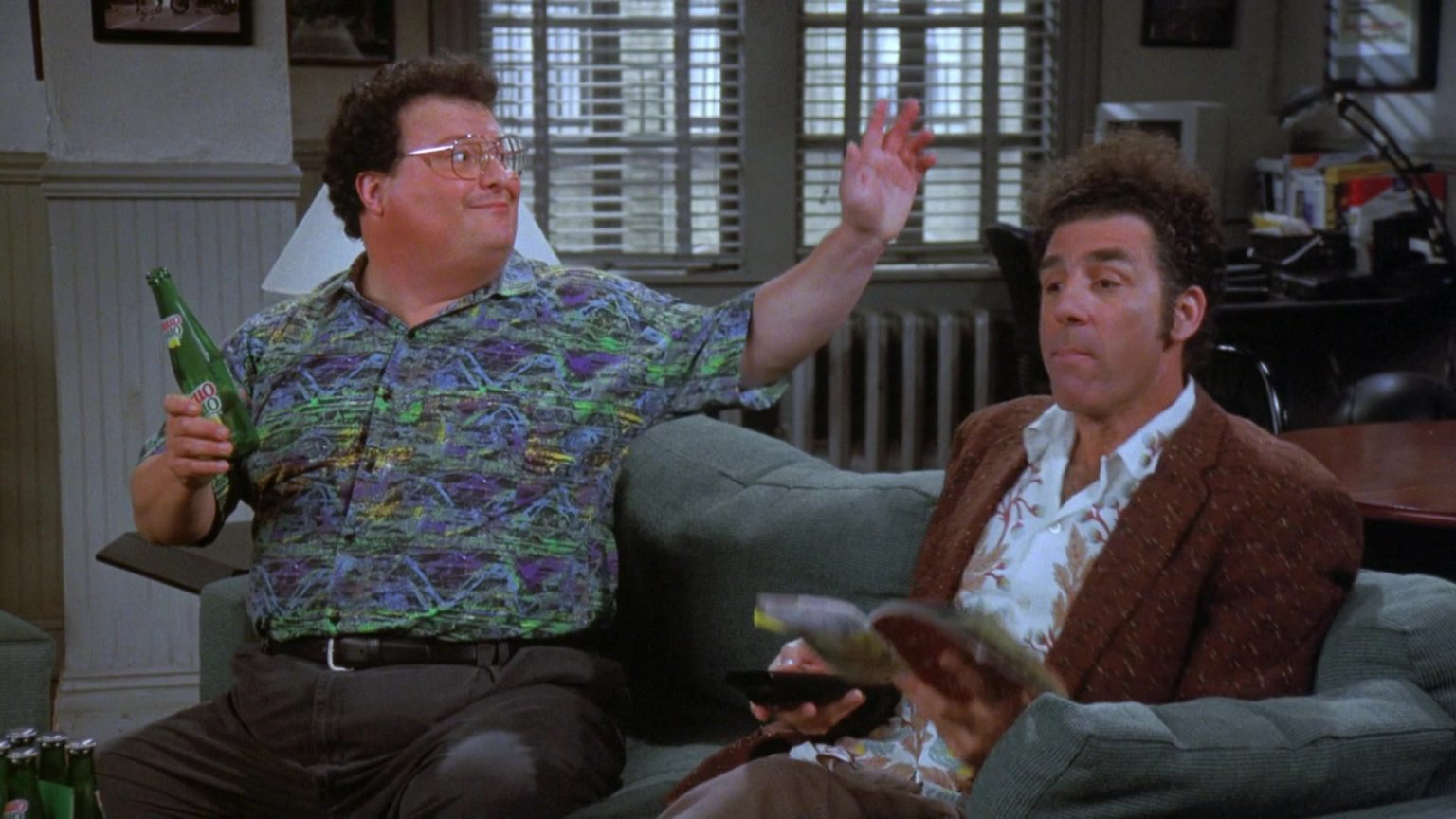 Mello Yello Soda Enjoyed By Wayne Knight As Newman In Seinfeld Season 7 Episode 2122 "The