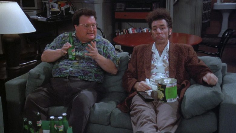 Mello Yello Soda Enjoyed by Wayne Knight as Newman in Seinfeld Season 7 Episode 21-22 (6)
