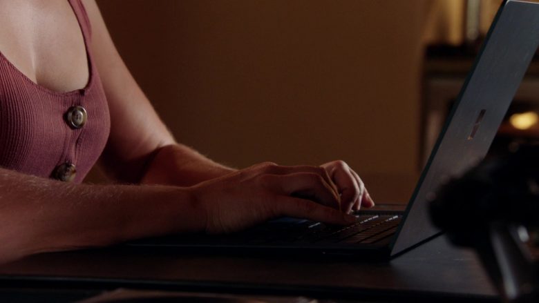 Microsoft Surface Laptop Used by Perdita Weeks as Juliet Higgins in Magnum P.I. Season 2 Episode 10 (1)