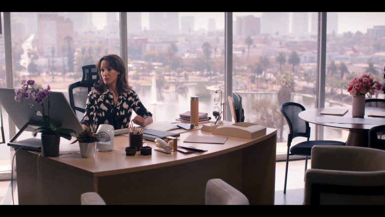 Microsoft Surface Studio All-In-One PC Used by Jennifer Beals as Bette Porter in The L Word Generation Q Season 1 Epi