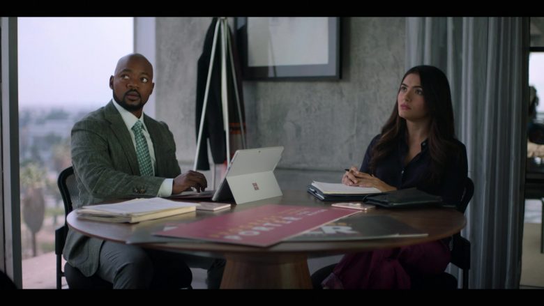 Microsoft Surface Tablet in The L Word Generation Q Season 1 Episode 2 Less Is More (2)