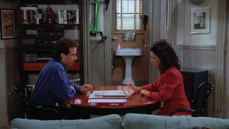 Milton Bradley Scrabble Board Game in Seinfeld Season 7 Episode 4 The Wink (1)