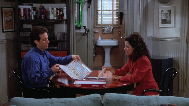 Milton Bradley Scrabble Board Game in Seinfeld Season 7 Episode 4 The Wink (2)