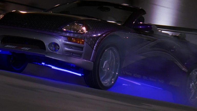 Mitsubishi Eclipse Spyder GTS 3G Purple Car In 2 Fast 2 Furious (2003)