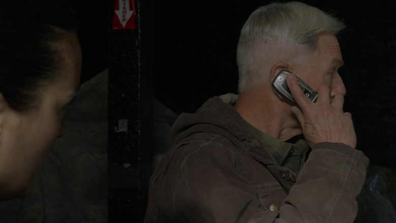 Motorola Cell Phone Used by Mark Harmon as Leroy Jethro Gibbs in NCIS Season 17 Episode 10 The North Pole