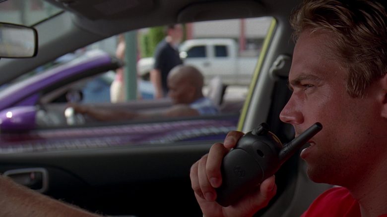 Motorola Radio Used by Paul Walker as Brian O'Conner in 2 Fast 2 Furious