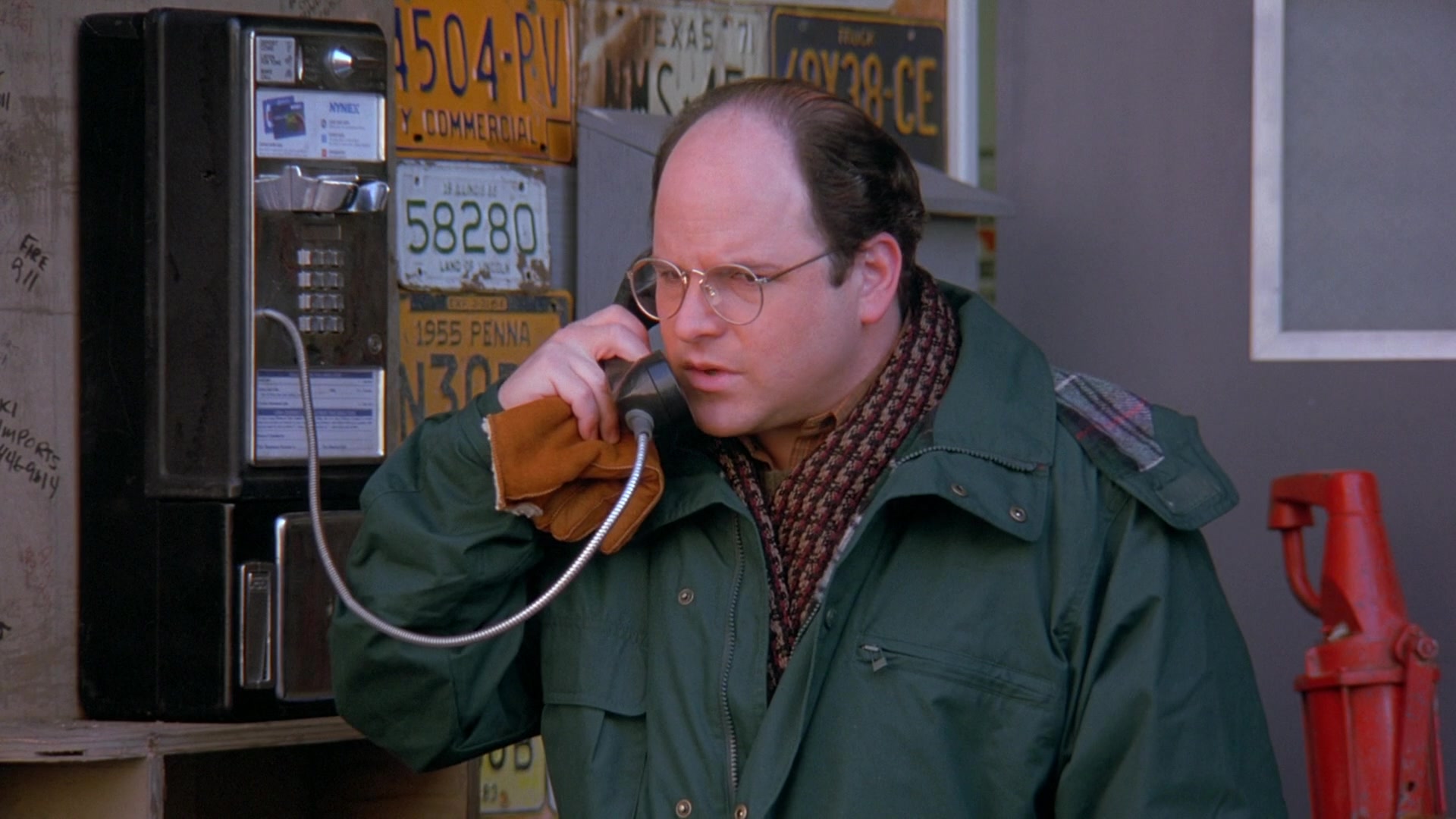 NYNEX Payphone Used By Jason Alexander As George Costanza In Seinfeld Seaso...