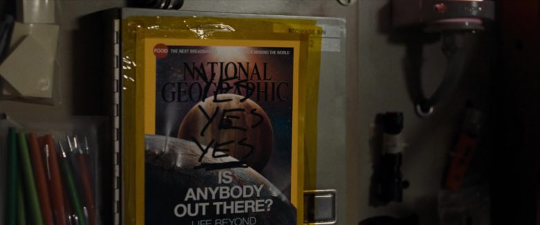 National Geographic Magazine in Ad Astra (2019)