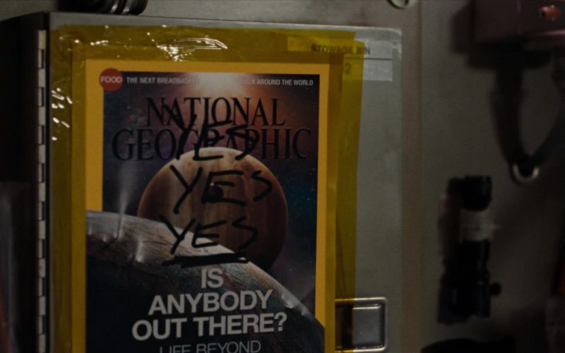 National Geographic Magazine in Ad Astra (2019)
