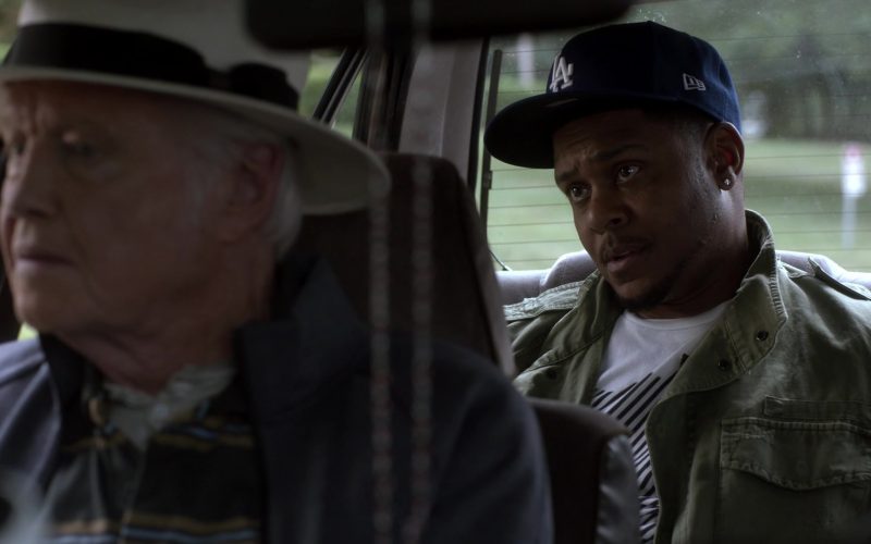 New Era x Los Angeles Dodgers Blue Cap Worn by Pooch Hall as Daryll in Ray Donovan Season 7 Episode 5 An Irish Lullaby