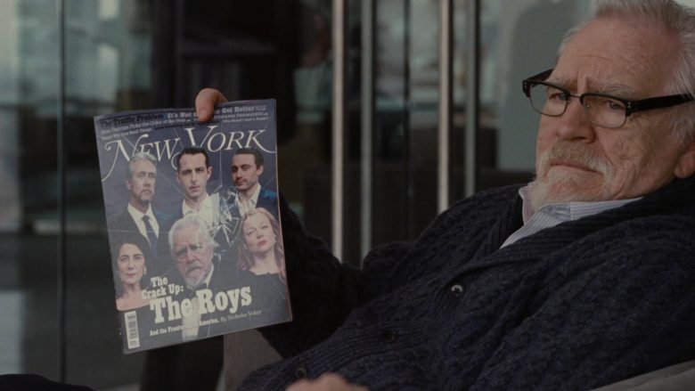 New York Magazine Held by Brian Cox as Logan Roy in Succession Season 1 Episode 7 Austerlitz (2)