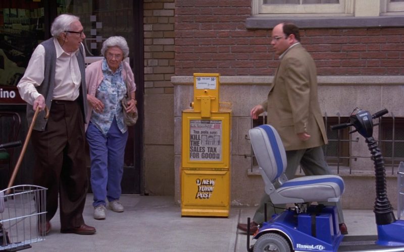 New York Post Newspapers in Seinfeld Season 9 Episode 1 The Butter Shave