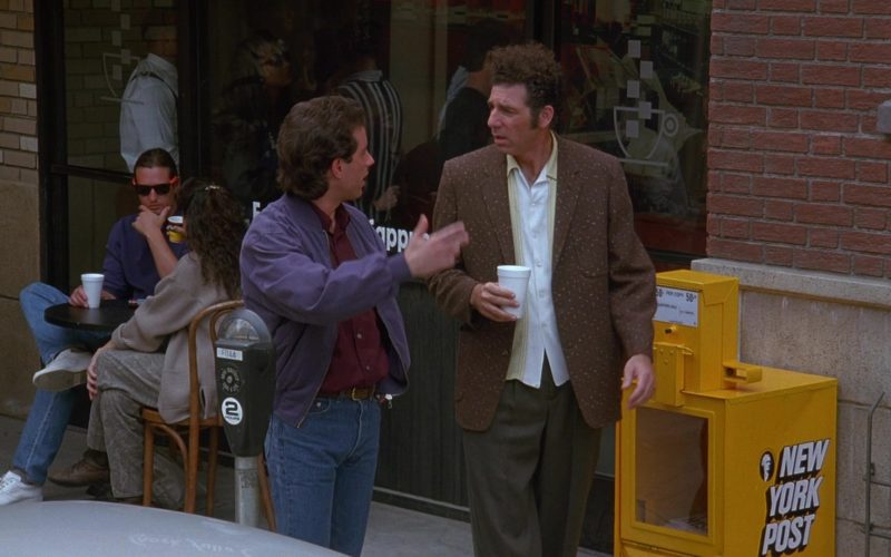 New York Post in Seinfeld Season 7 Episode 2 The Postponement (1)