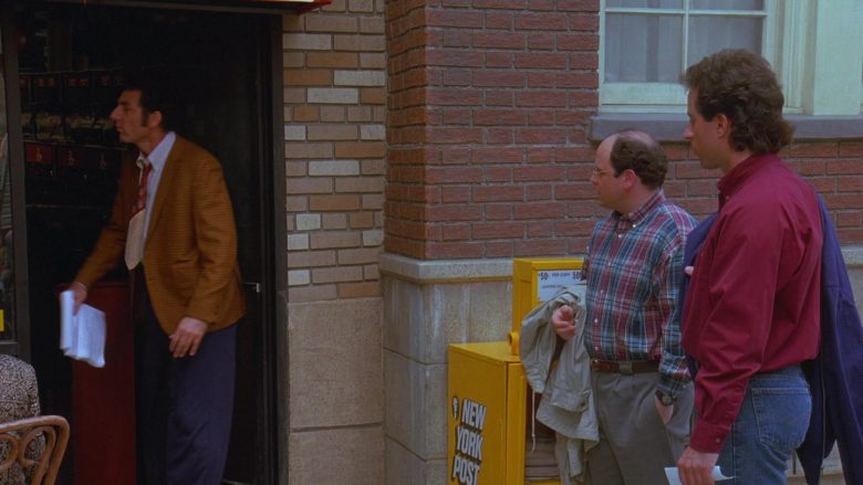 New York Post in Seinfeld Season 7 Episode 3 The Maestro (1)