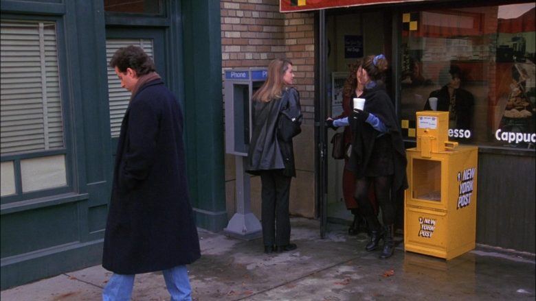 New York Post in Seinfeld Season 8 Episode 14 The Van Buren Boys