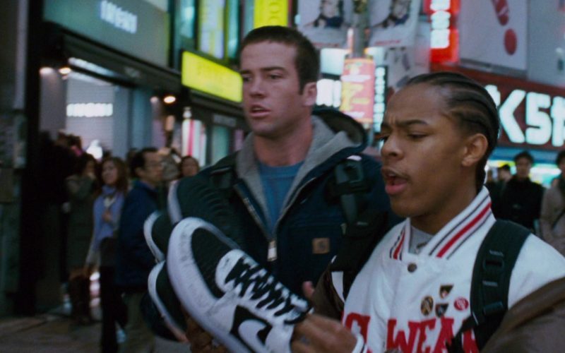 Nike Black & White Sneakers in The Fast and the Furious Tokyo Drift (2)