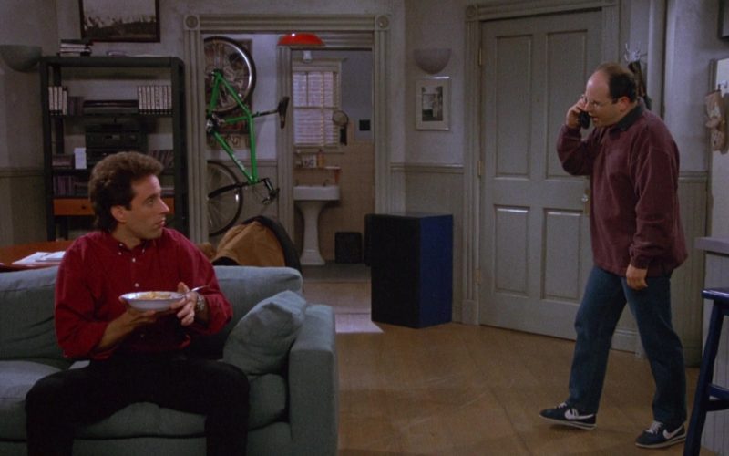 Nike Blue Shoes Worn by Jason Alexander as George Costanza in Seinfeld Season 4 Episode 11 (1)