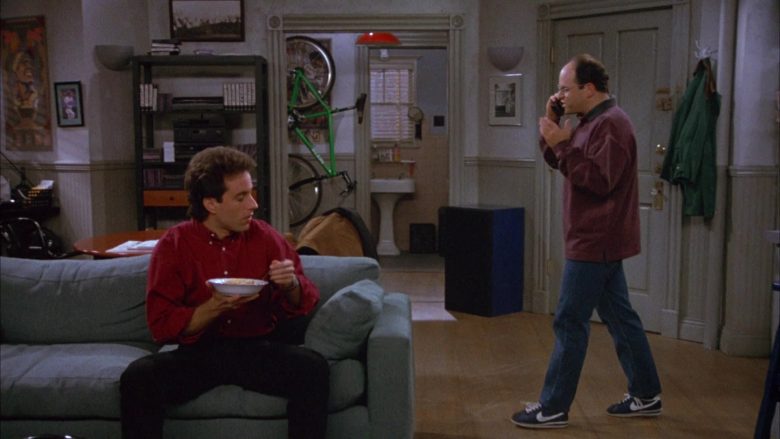 Nike Blue Shoes Worn by Jason Alexander as George Costanza in Seinfeld Season 4 Episode 11 (2)