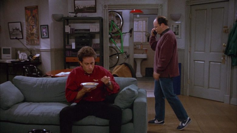 Nike Blue Shoes Worn by Jason Alexander as George Costanza in Seinfeld Season 4 Episode 11 (3)