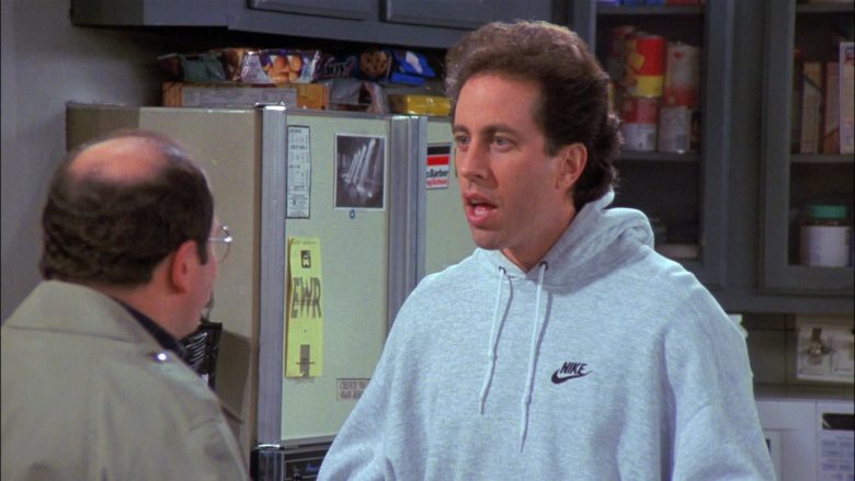 Nike Hoodie Worn by Jerry Seinfeld in Seinfeld Season 8 Episode 11 The Little Jerry (4)