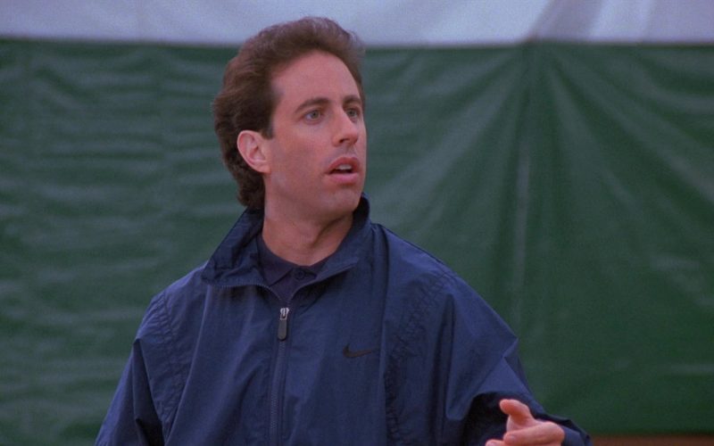 Nike Jacket Worn by Jerry Seinfeld in Seinfeld Season 8 Episode 13 The Comeback