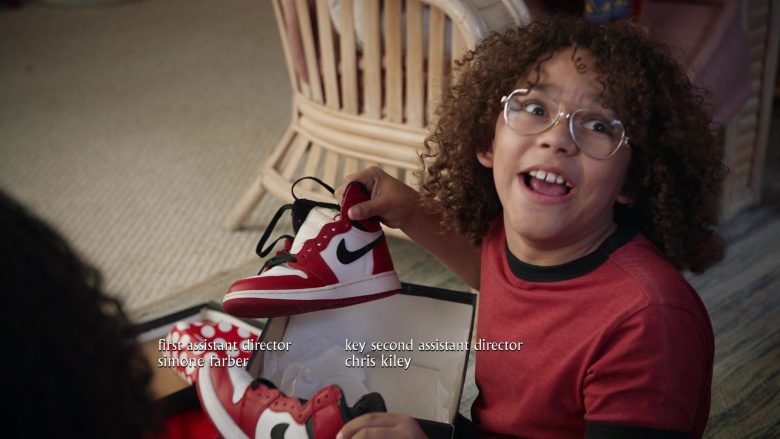 Nike Shoes Held by Ethan William Childress as Johan Johnson in Mixed-ish Season 1 Episode 10 (2)