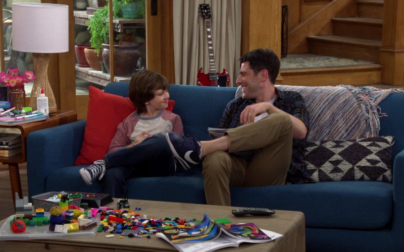 Nike Sneakers For Men Worn by Max Greenfield as Dave Johnson in The Neighborhood Season 2 Episode 10 (1)
