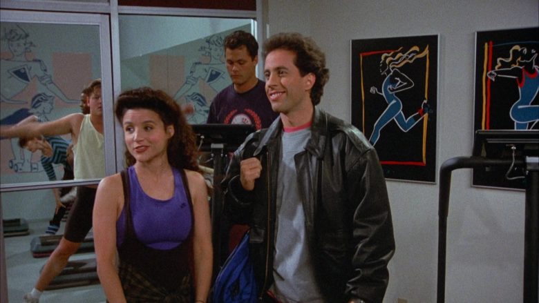 Nike Tee Worn by Julia Louis-Dreyfus as Elaine Benes in Seinfeld Season 4 Episode 19 (2)