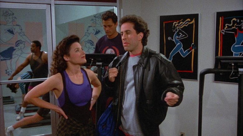 Nike Tee Worn by Julia Louis-Dreyfus as Elaine Benes in Seinfeld Season 4 Episode 19 (3)