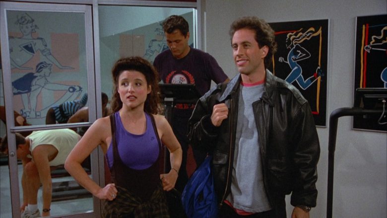 Nike Tee Worn by Julia Louis-Dreyfus as Elaine Benes in Seinfeld Season 4 Episode 19 (4)