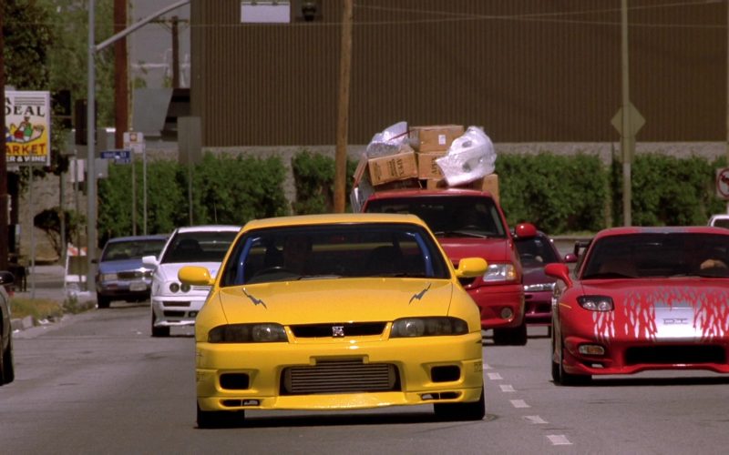 Nissan Skyline GT-R Yellow Car in The Fast and the Furious (2)