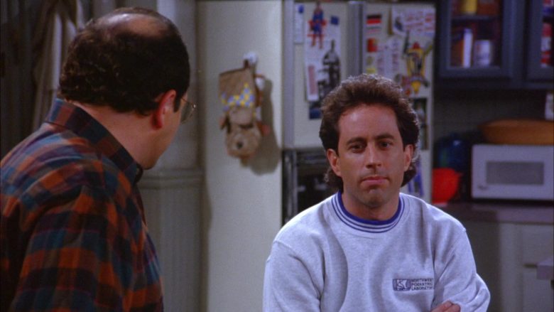 Northwest Podiatric Laboratory Sweatshirt Worn by Jerry Seinfeld in Seinfeld Season 6 Episode 7 (4)
