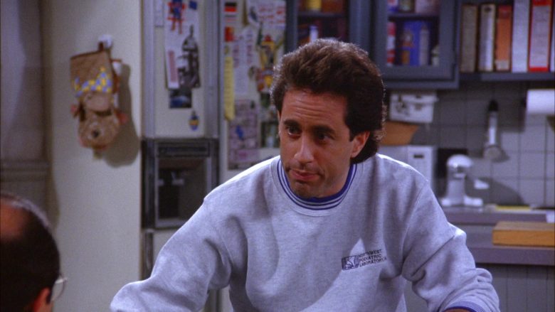 Northwest Podiatric Laboratory Sweatshirt Worn by Jerry Seinfeld in Seinfeld Season 6 Episode 7 (8)