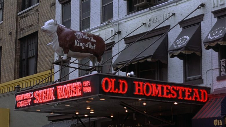 Old Homestead Steakhouse in Seinfeld Season 7 Episode 4 The Wink (1)